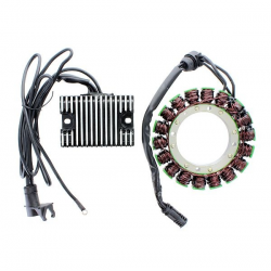 ELECTROSPORT UZWOJENIE ALTERNATORA (STATOR) HARLEY DAVIDSON XL SPORTSTER 883/1200 (85-91) HIGHPOWER (3 FAZOWY+REGULATOR NAPIĘCIA