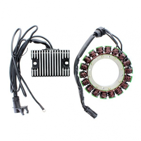 ELECTROSPORT UZWOJENIE ALTERNATORA (STATOR) HARLEY DAVIDSON XL SPORTSTER 883/1200 (85-91) HIGHPOWER (3 FAZOWY+REGULATOR NAPIĘCIA