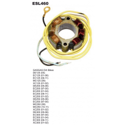 ELECTROSPORT UZWOJENIE ALTERNATORA (STATOR) ZE ŚWIATŁAMI GAS GAS 125/200/250/300 97-11
