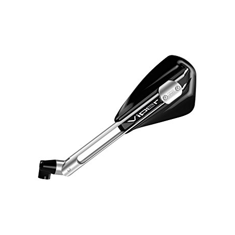 FAR LUSTERKO PRAWE VIPER REGULOWANE ALUMINIOWE KOLOR CZARNY RAMIĘ SREBRNE