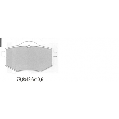 GALFER KLOCKI HAMULCOWE KH136 PÓŁMETALICZNE (OFERTA SPECJALNA) WYCOFANE Z OFERTY