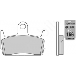 GALFER KLOCKI HAMULCOWE KH234 PÓŁMETALICZNE (OFERTA SPECJALNA)