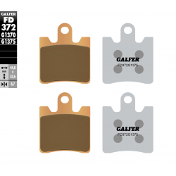 GALFER KLOCKI HAMULCOWE KH423/4 SPIEK METALICZNY (ZŁOTE) SPORT YAMAHA FJR 1300 '06- , XVS 1900 '13-