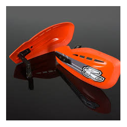 RENTHAL MX WYMIENNE OSŁONY (LISTKI) KIEROWNICY I DŁONI, KOLOR POMARAŃCZOWY (MOCOWANIE W ZESTAWIE HG-100-BRACKET)