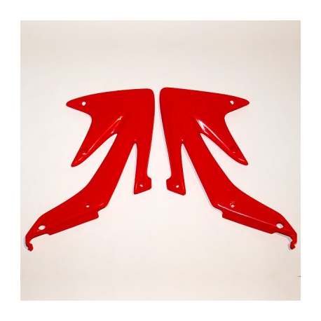 UFO OSŁONY CHŁODNICY HONDA CRF 450X '05-'07 KOLOR CZERWONY