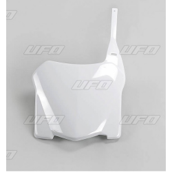 UFO TABLICA NA NUMER STARTOWY HONDA CRF 250R '08-'09 KOLOR BIAŁY