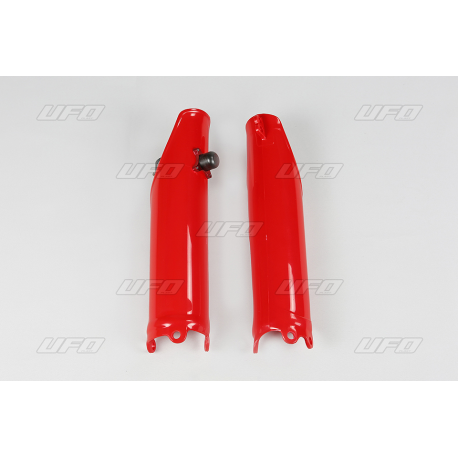 UFO OSŁONY TELESKOPÓW Z BLOKADĄ HONDA CRF 250R 10-18, CRF 450R 09-12 KOLOR CZERWONY